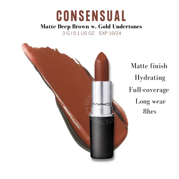 MAC Consensual Matte Lipstick - Picture 2 of 4